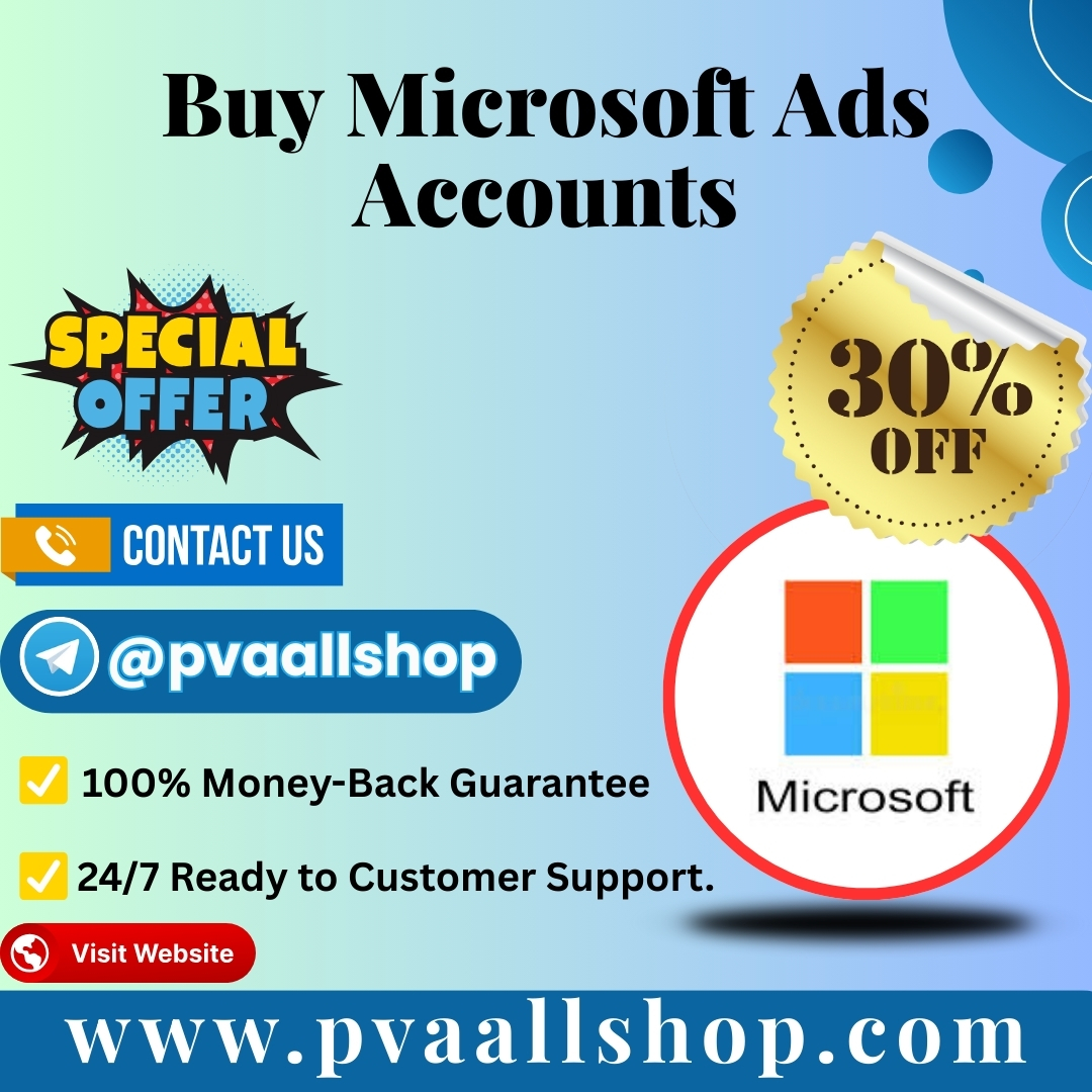 Buy Microsoft Ads Accounts