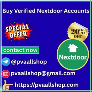 Buy Verified Nextdoor Accounts